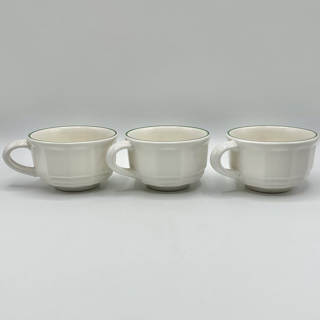 Set of 3 Pfalzgraff Christmas Heritage Flat Cups /cb