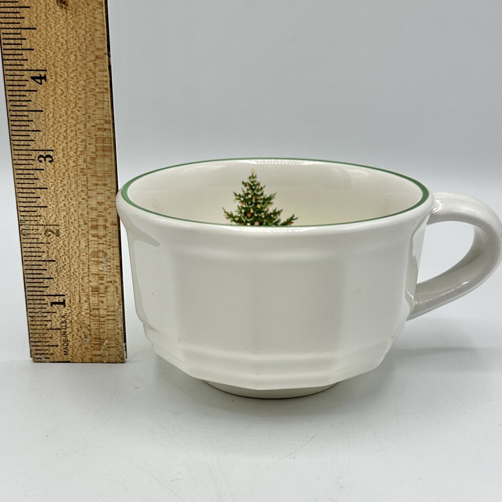 Set of 3 Pfalzgraff Christmas Heritage Flat Cups /cb