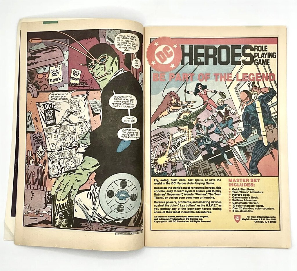 Ambush Bug Stocking Stuffer Comic Book DC 1986 /ah