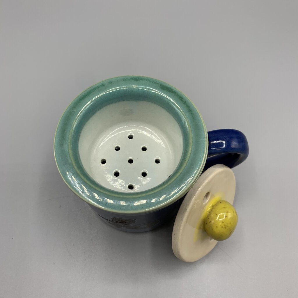 Japanese Tea Mug with Infuser and Lid /hg