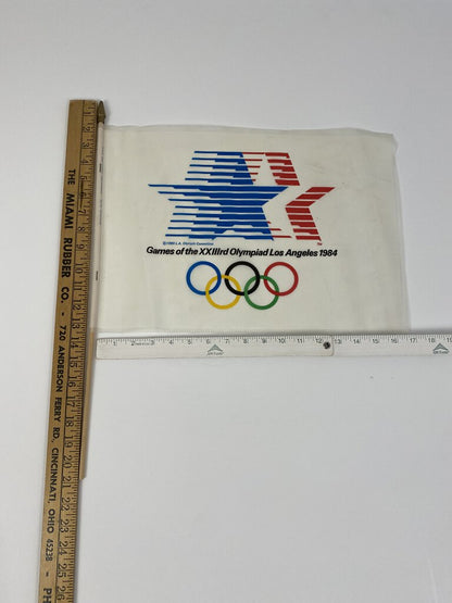 Olympic Games of the XXlllrd Olympiad Flag Los Angeles 1984 17” /ro