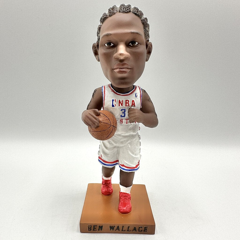 Detroit Pistons Ben Wallace #3 NBA Basketball All Star Game East Bobble Head /cb