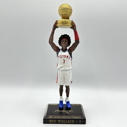 Detroit Pistons Ben Wallace 2005 Limited Edition Eastern Conference Championship Figurine SGA NIB /cb