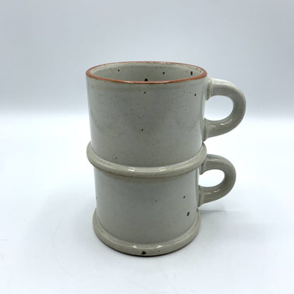 hge/Vintage DANSK BLT Ruststone Mugs Set of 2, Niels Refsgaard Design