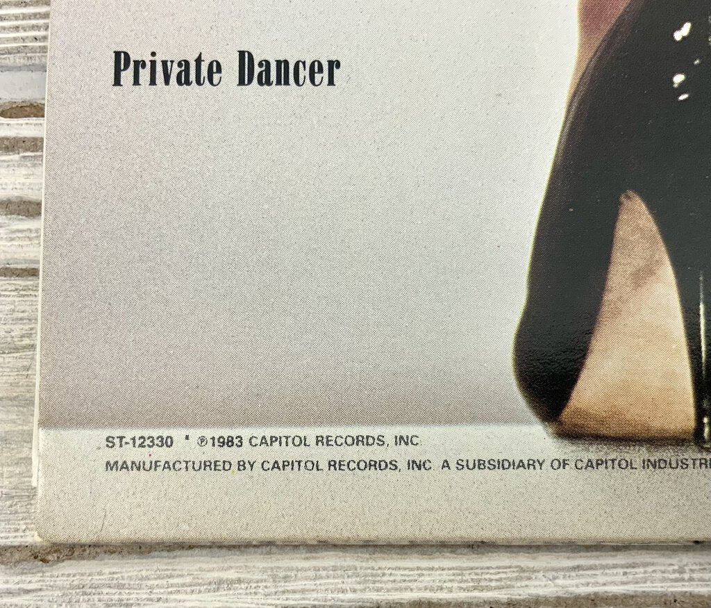 Ah/Tina Turner Private Dancer Capital Records 1984 Vinyl Record