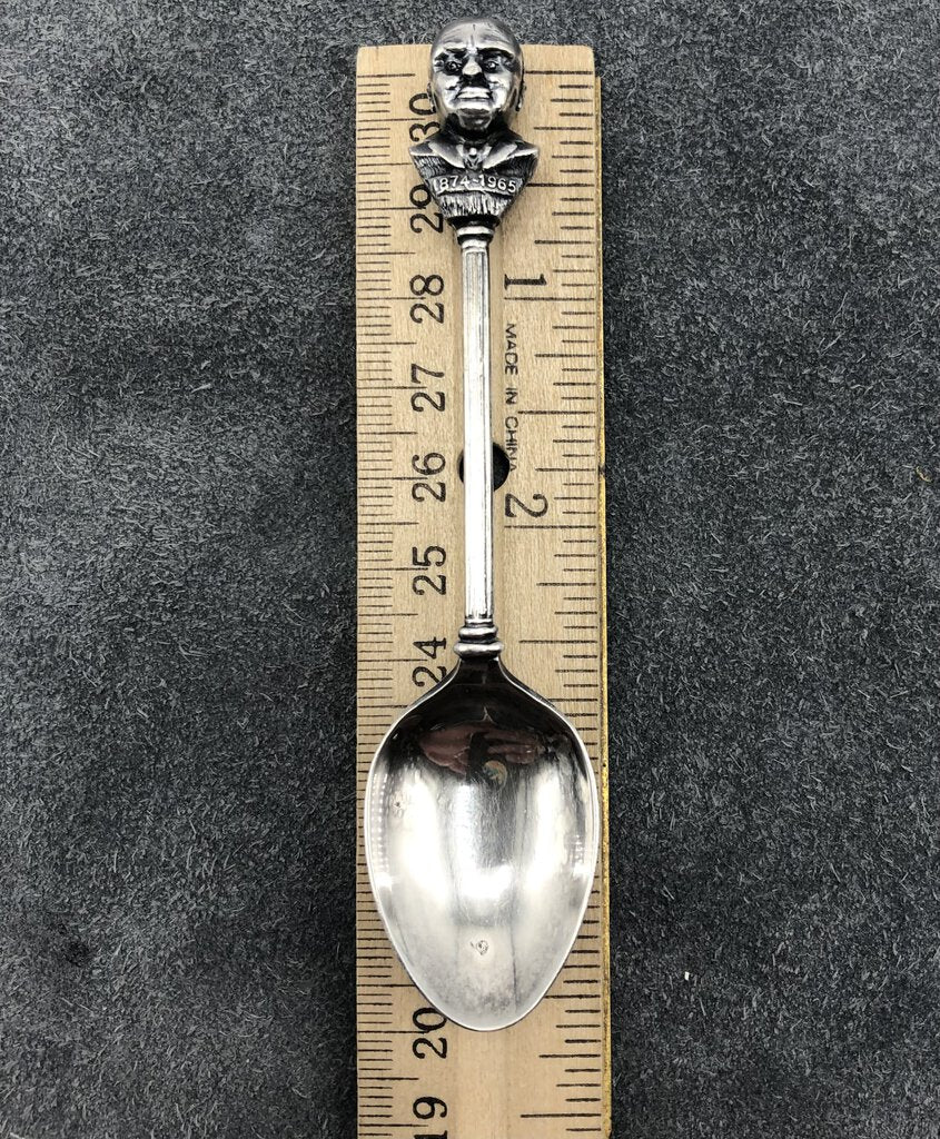 Vintage Winston Churchill Souvenir Spoon /b