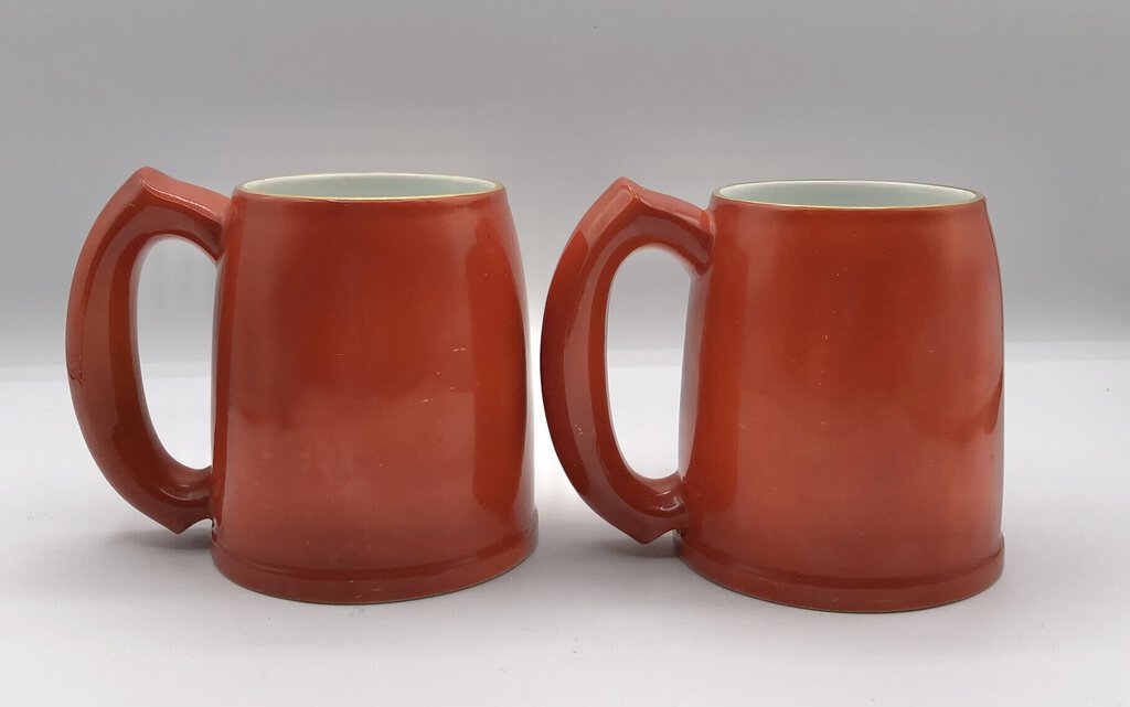 Unique Fukagama Arita Ware Porcelain Mug Set of 2 /b