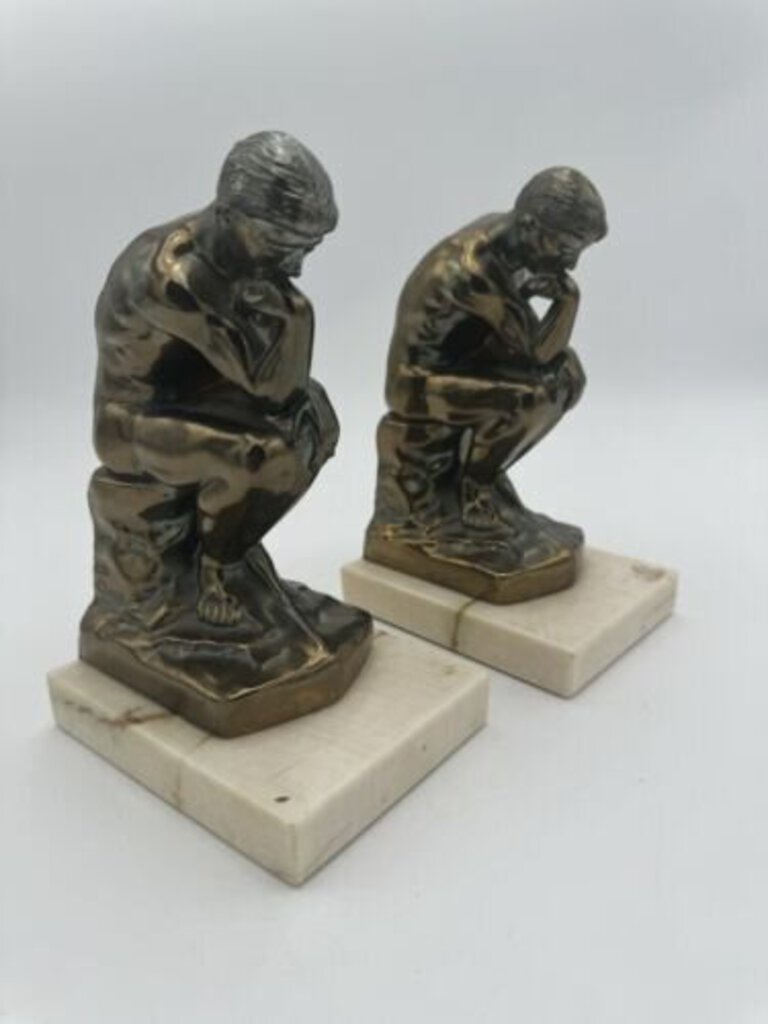 Thinking Man Bookends