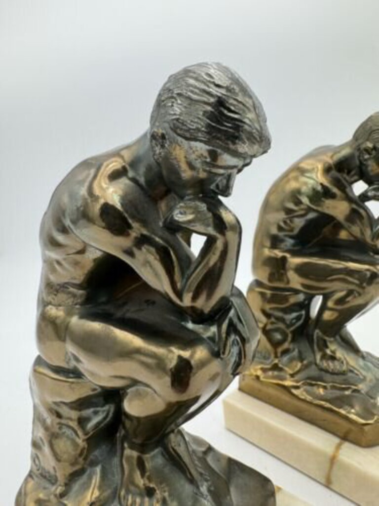 Thinking Man Bookends