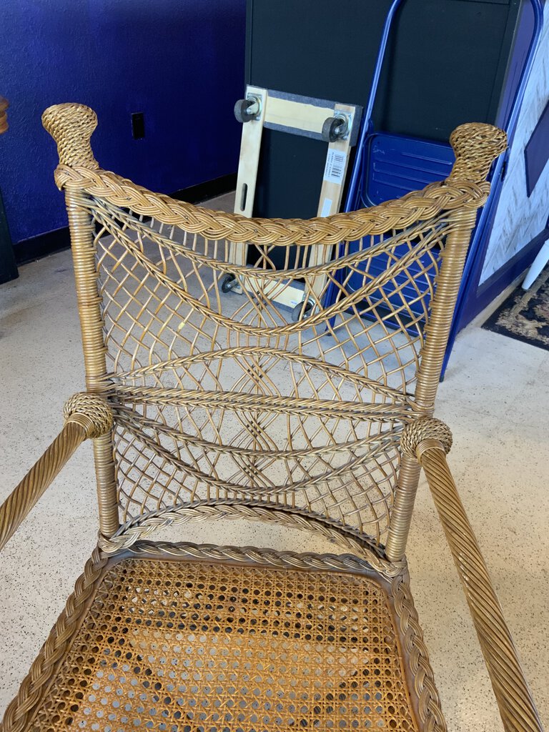 Antique Wicker Chair