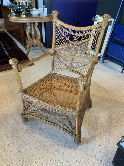 Antique Wicker Chair