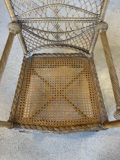 Antique Wicker Chair