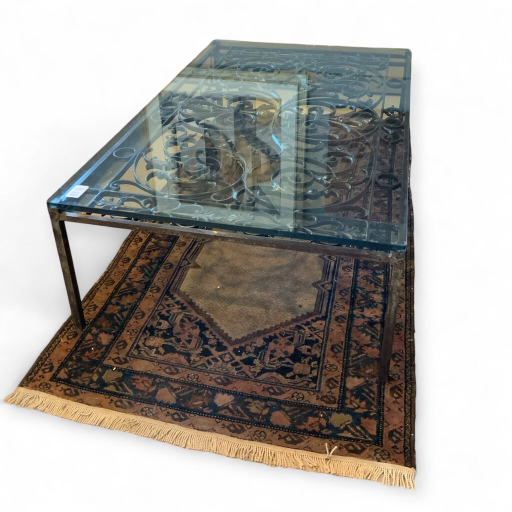 Italian Wrought Iron Coffee Table