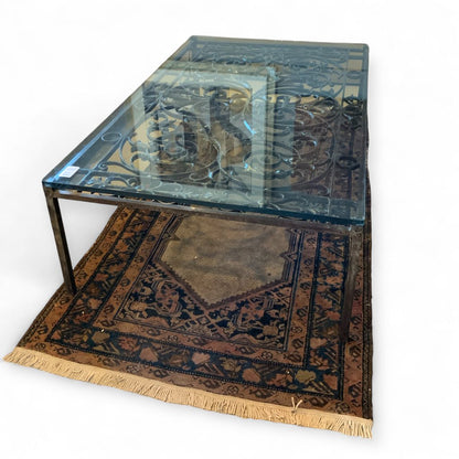 Italian Wrought Iron Coffee Table