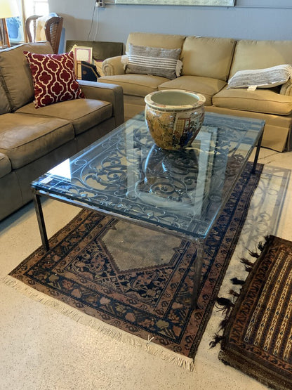 Italian Wrought Iron Coffee Table