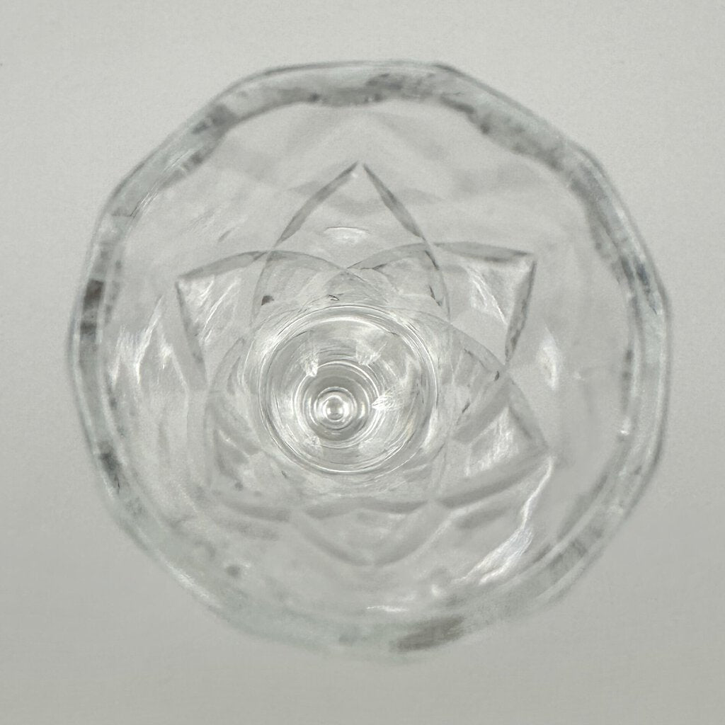 Vintage Royal Brierley Cut Crystal 10 3/8 Inch Bud/Stem Flower Vase /cb