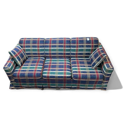 Vintage Plaid Sofabed