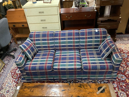 Vintage Plaid Sofabed