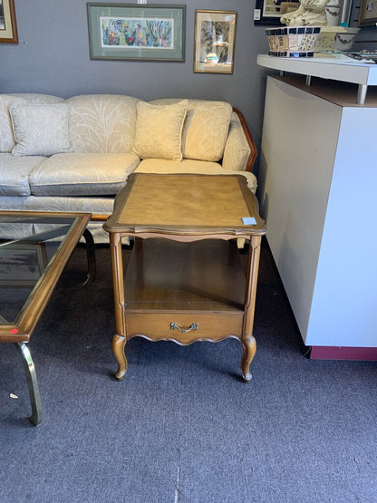 Mid Century Modern Two Tier End Table