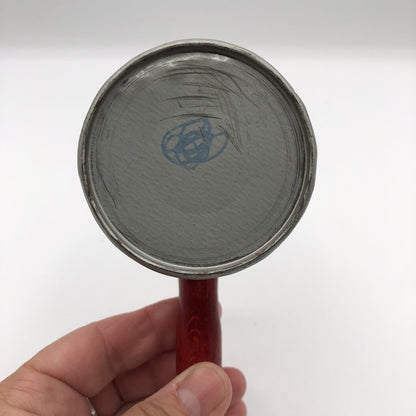 1950s/60s US Metal Toy Tin Litho Rattle Noise Maker /b