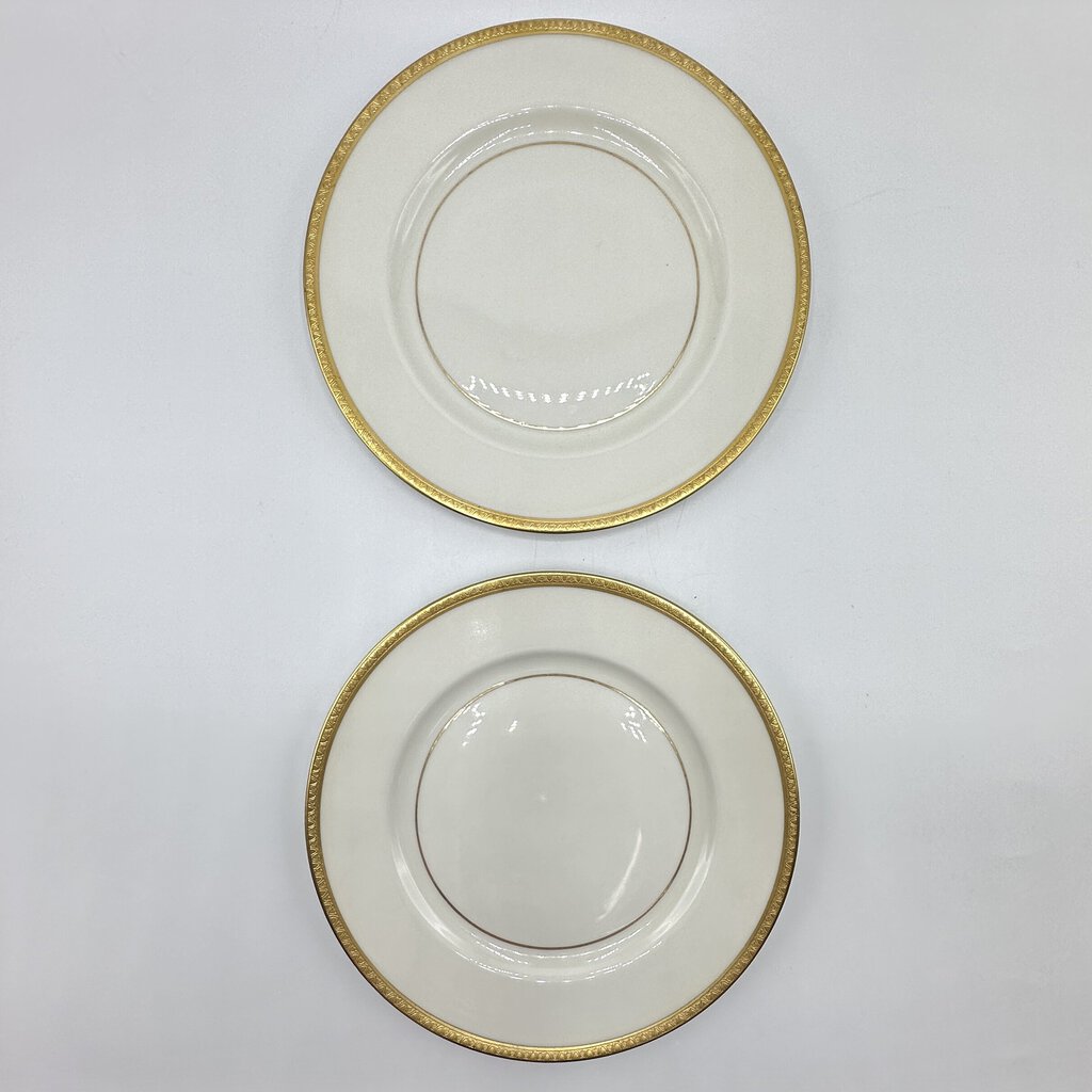 Set Of 2 Vintage Theodore Haviland New York Madison 8 5/8 inch Luncheon Plates /cb