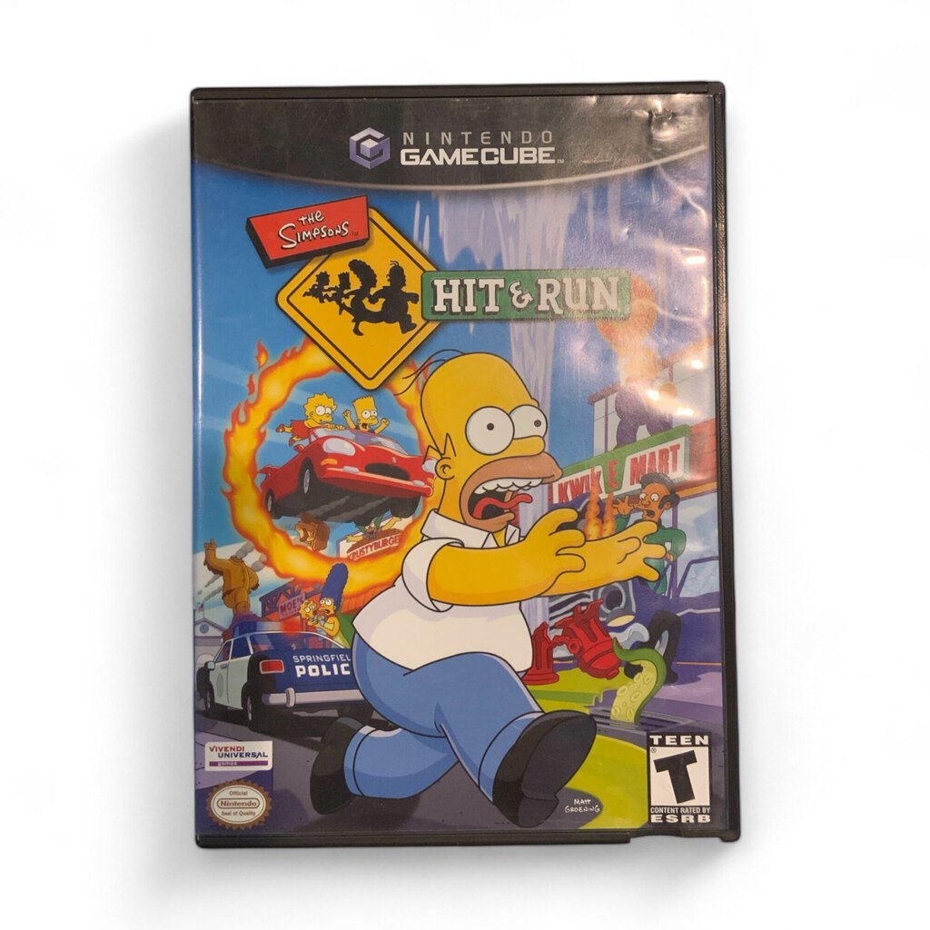 The Simpsons Hit & Run Nintendo GameCube Game