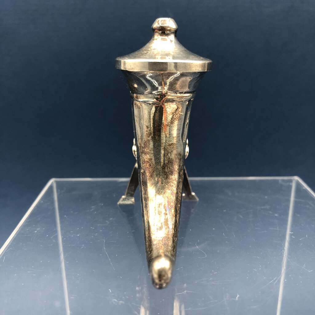 Sterling Silver Sweden Horn Shaped Pepper Pot Shaker /b