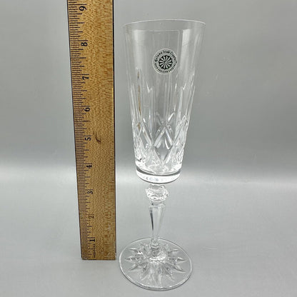 Vintage Galway Irish Crystal Champagne Flutes Rathmore 24% Lead Crystal Set of 4 /cb