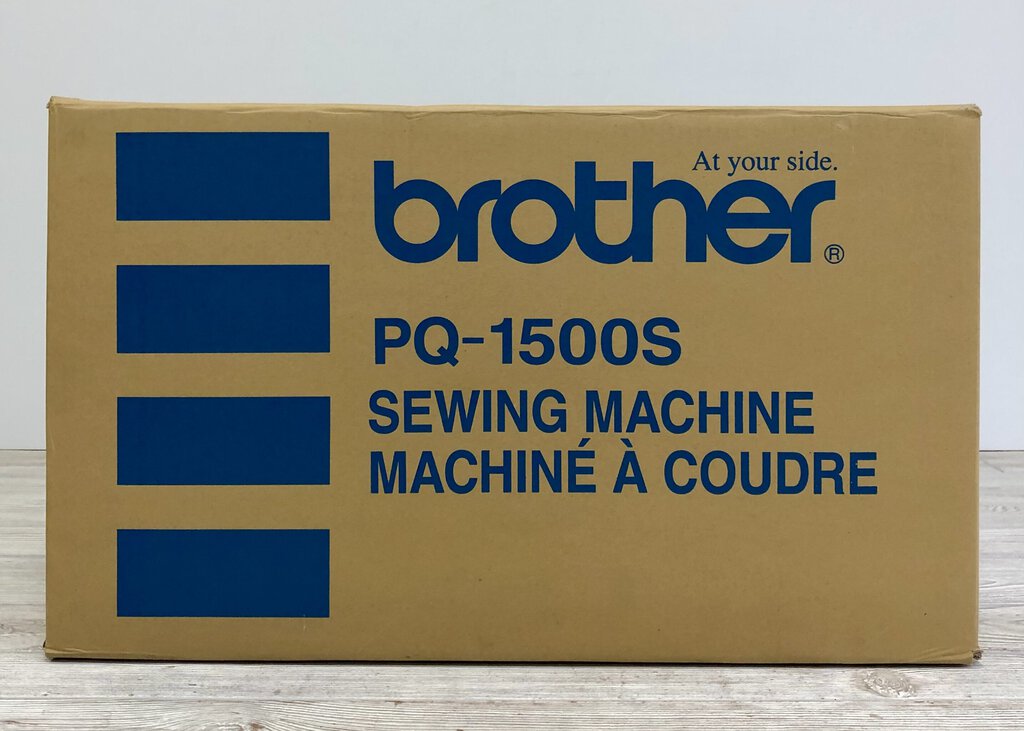 Brother PQ-1500S Sewing Machine w/ Sewing Feet Attachments B