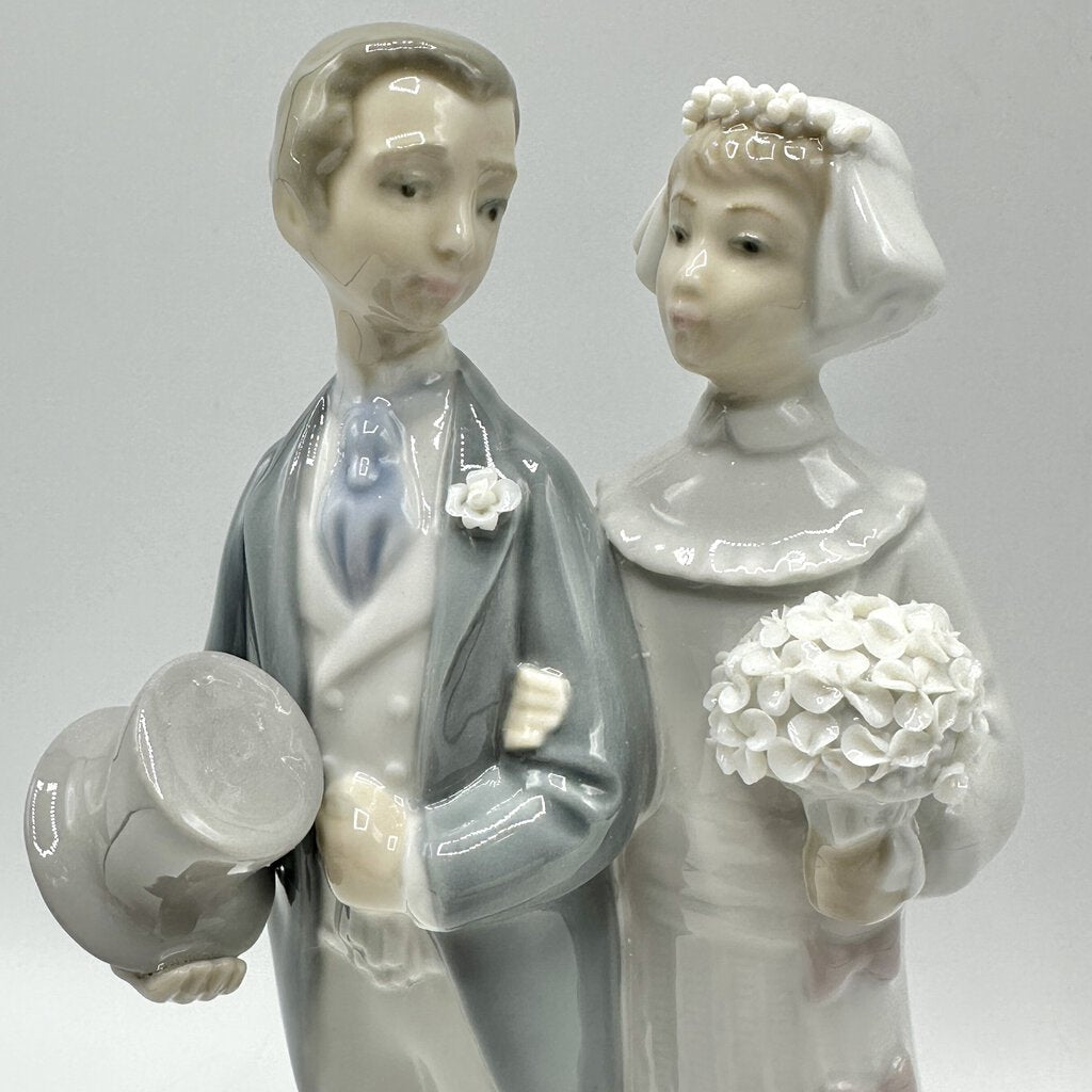 Lladró “Wedding” 4808 Porcelain Figurine Glossy Made In Spain /cb