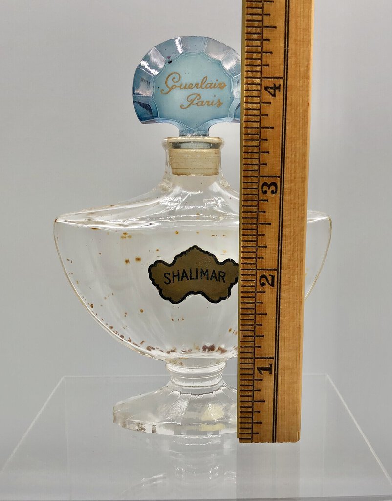 Vintage Guerlain Shalimar Perfume Bottle /b