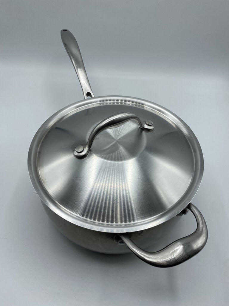 Tramontina Stainless Steel 3 Qt. Pan w/Lid Made in Brazil /rw