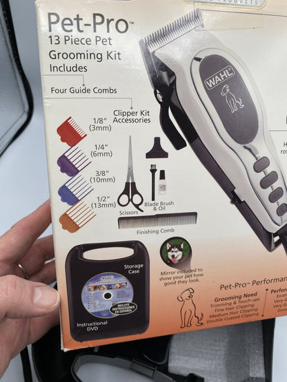 Wall Pet-Pro Complete Pet Clipper Kit /ro