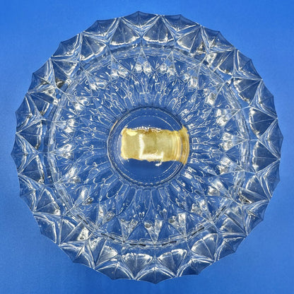 Vintage Gitana Mijay Large Glass Ashtray Made in Spain /cb