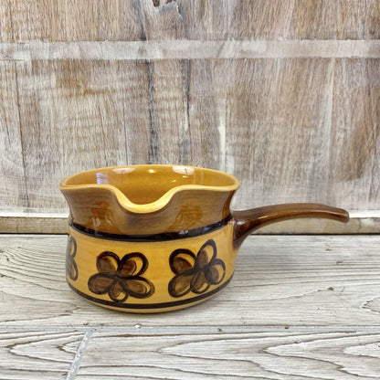 Vintage Metlox Poppytrail “Carmel” Gravy/Sauce Pot /cb