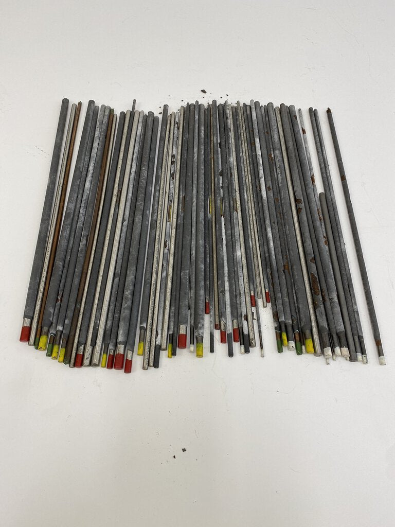 Vintage set of Welding Rods Variety of Sizes 8 lbs. + /rw