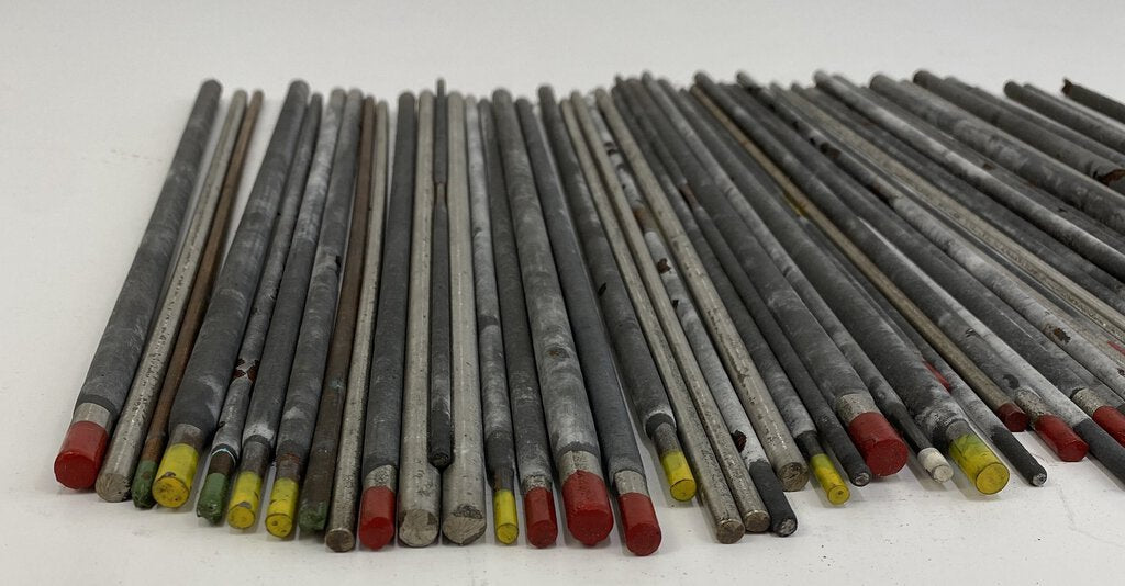 Vintage set of Welding Rods Variety of Sizes 8 lbs. + /rw