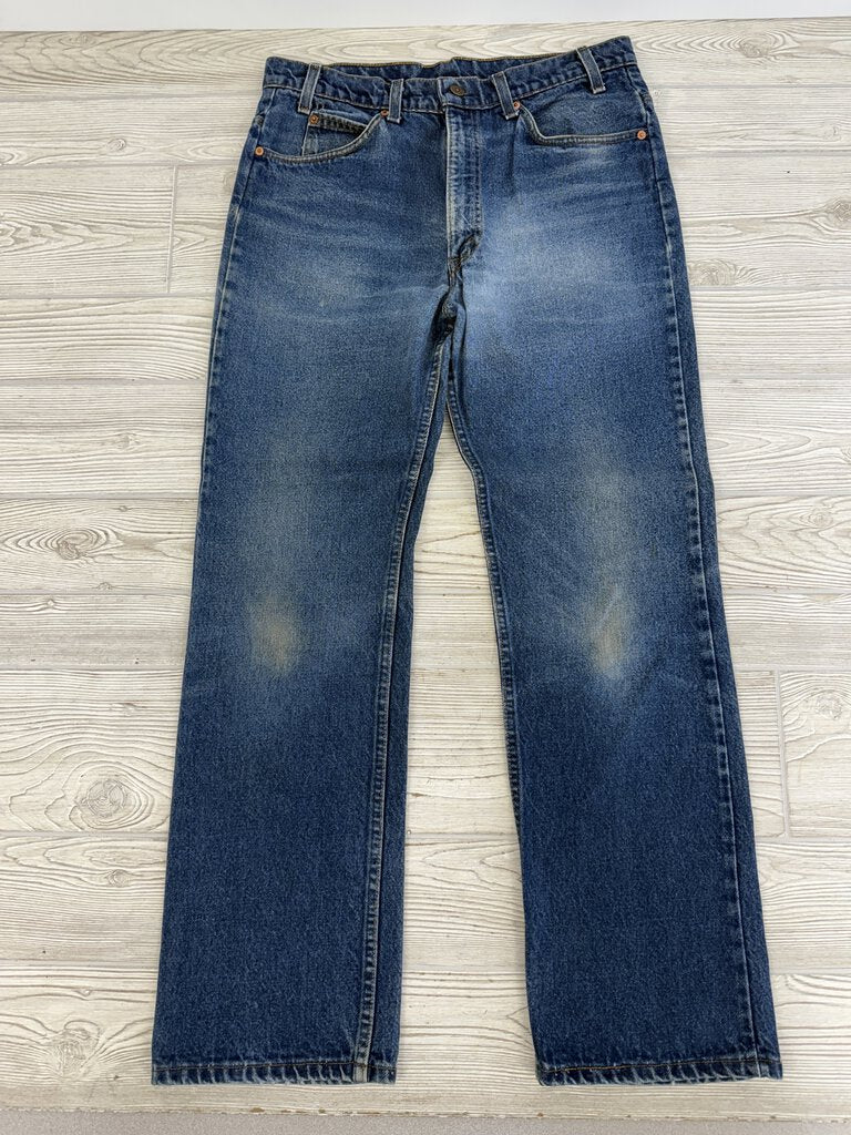 Levi Strauss Men’s Regular Fit Blue Jeans 36 W x 32 L /rb