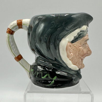 Vintage Royal Doulton Character Jug Granny D6384 Made In England /cb