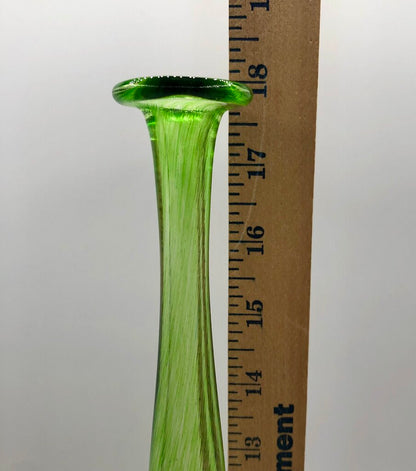Kosta Boda Bertie Vallien Windpipe Vase 18” Signed /b
