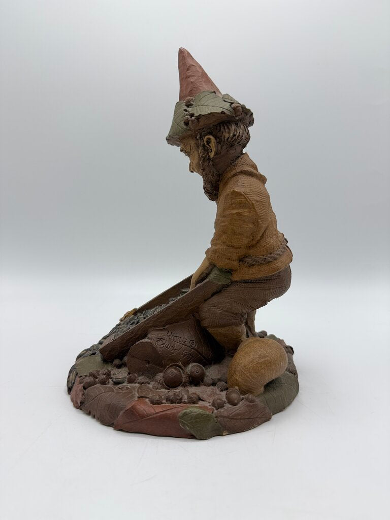 Vtg Cairn Studio Tom Clark Gnome “Hitch” 1987 Figurine /ro