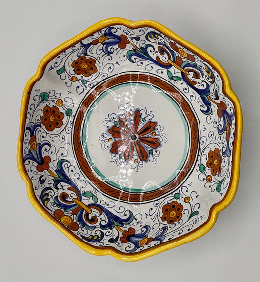 10 “ Deruta Majolica Bowl Italy /j