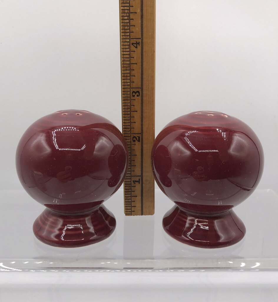 HLC Fiesta 2 5/8” Salt & Pepper Set Cinnabar /b