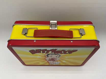 Betty Boop Collectible Tin Lunchbox with 3 Disc DVD Set 2008 /sb
