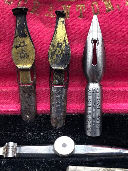 Antique 1900’s Colliery Engineer Co. Drafting Kit /b