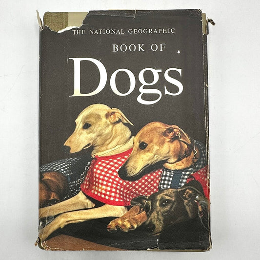 The National Geographic Book Of Dogs Hardcover 1958 /cb