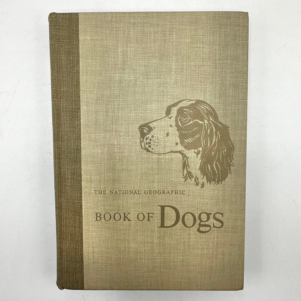 The National Geographic Book Of Dogs Hardcover 1958 /cb
