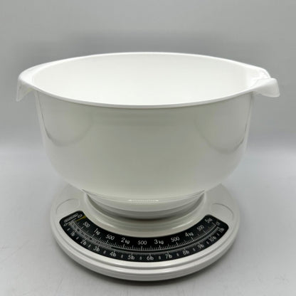Soehnle 1307 Culina Plus German Precision Analog Kitchen Scale w/Bowl 11lb Made In Switzerland Incl. Box /cb