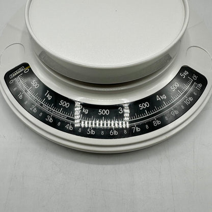 Soehnle 1307 Culina Plus German Precision Analog Kitchen Scale w/Bowl 11lb Made In Switzerland Incl. Box /cb