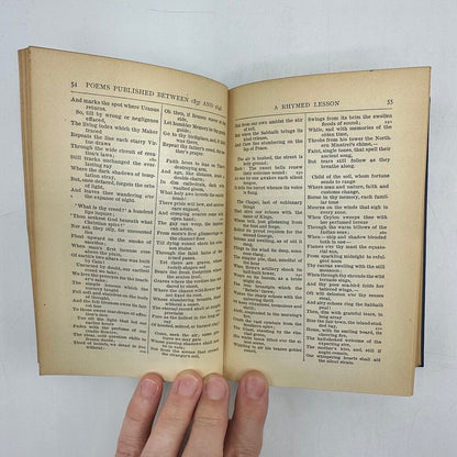 The Complete Poetical Works Of Oliver Wendell Holmes Cabinet Edition Houghton Mifflin 1899 Hardcover /cb